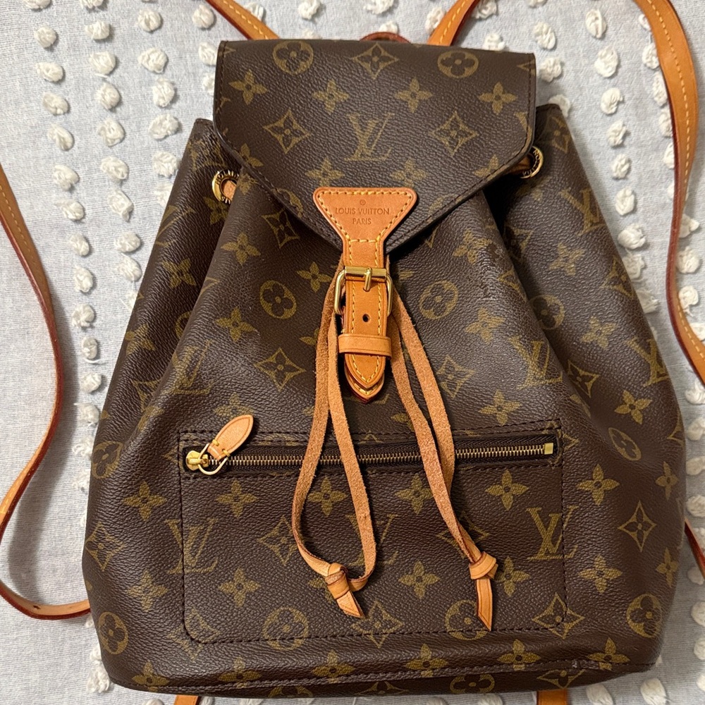 Louis Vuitton Brown Neo Montsouris Monogram Backpack M43431 MIF